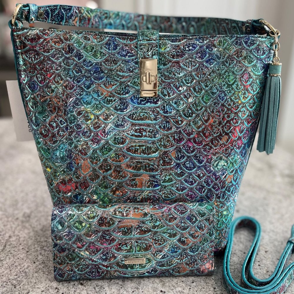 NWT Brahmin Shira Frisky Montego Set **BEST PRICE AROUND**